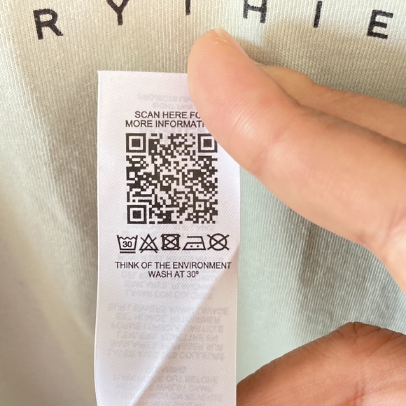 Preloved Reclaimed Vintage Men's Mint Green T-Shirt with Artistic Print fits M - Picture 8 of 11